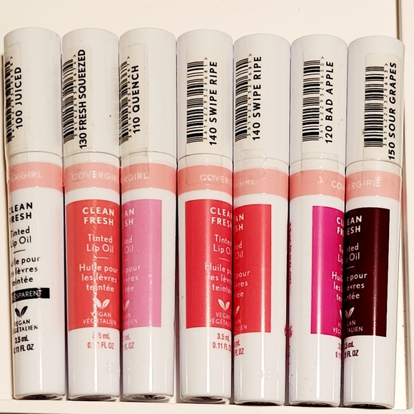 NWT COVERGIRL CLEAN FRESH TINTED LIP OIL N°140 SWIPE RIPE! BUY 2 FOR $10! - Picture 14 of 15
